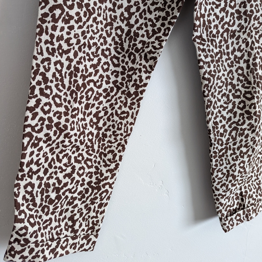 🌿J. CREW LEOPARD PRINT PANTS🌿 - Picture 5 of 7